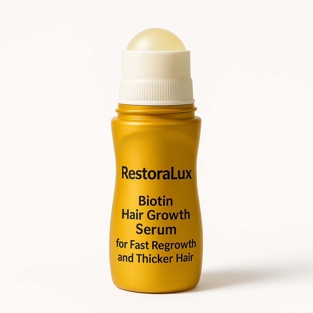 Biotin Hair Growth Serum for Fast Regrowth and Thicker Hair