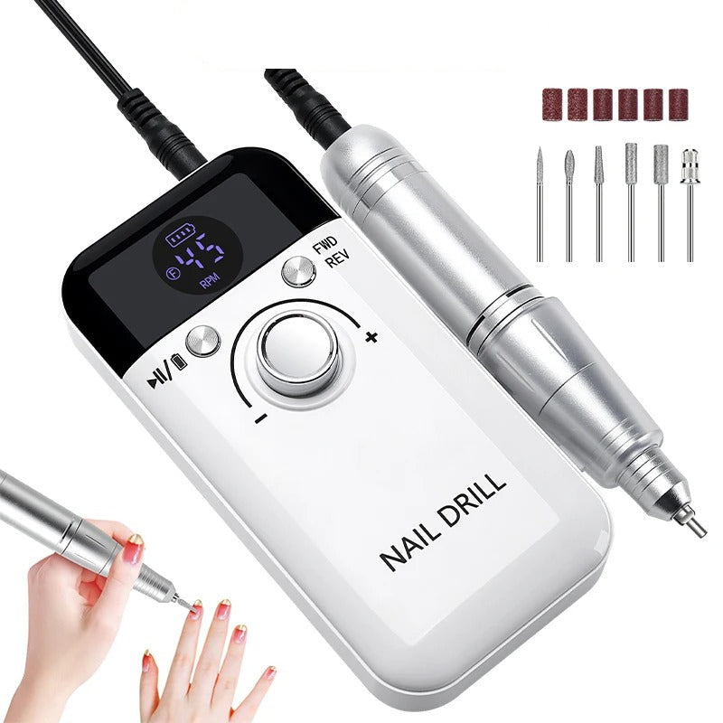 45,000 RPM Rechargeable Nail Drill Machine