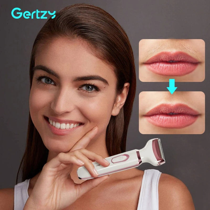 4-in-1 Rechargeable Women’s Electric Razor Wet Dry Trimmer
