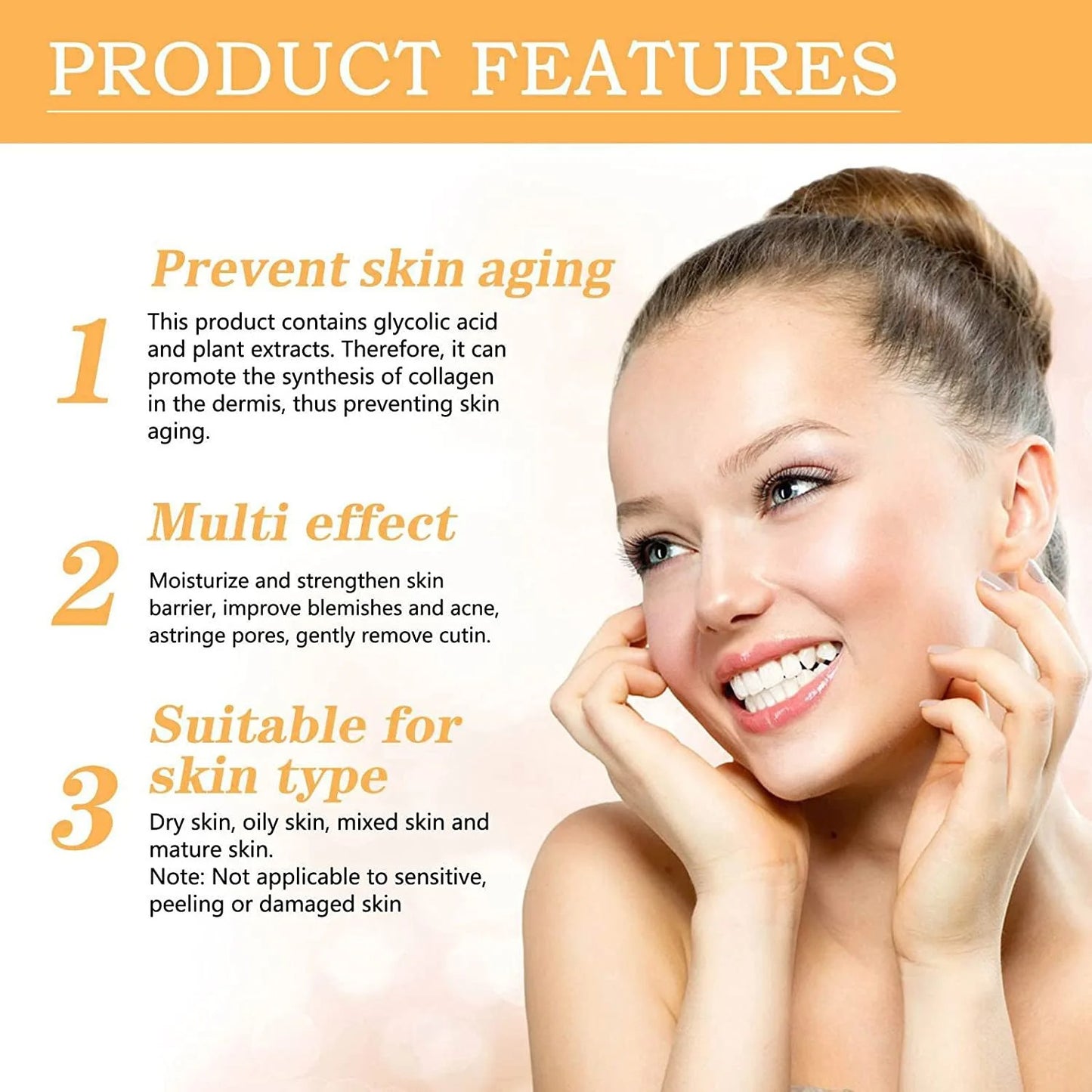 Glycolic Acid 7% Toning Solution – Acne Removal & Skin Rejuvenating Lotion 100ml