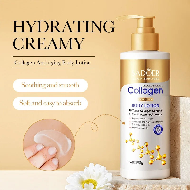 Collagen Milk Bleaching Cream – Face & Body Whitening Moisturizing Lotion