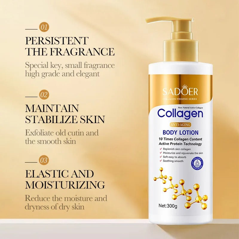 Collagen Milk Bleaching Cream – Face & Body Whitening Moisturizing Lotion
