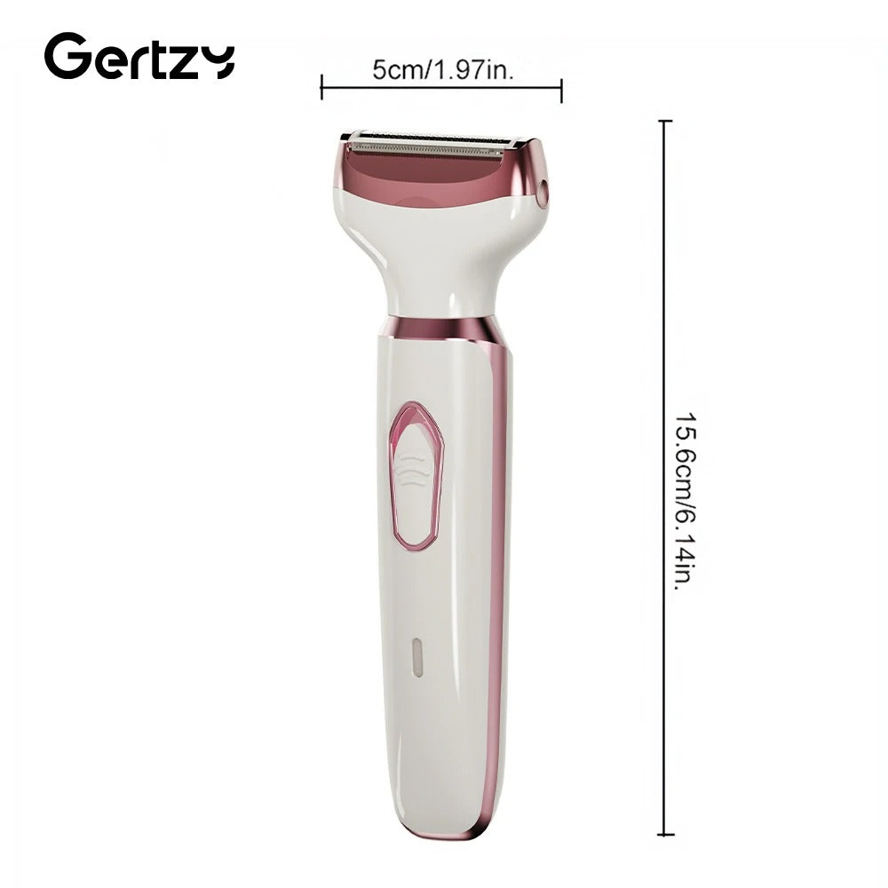 4-in-1 Rechargeable Women’s Electric Razor Wet Dry Trimmer