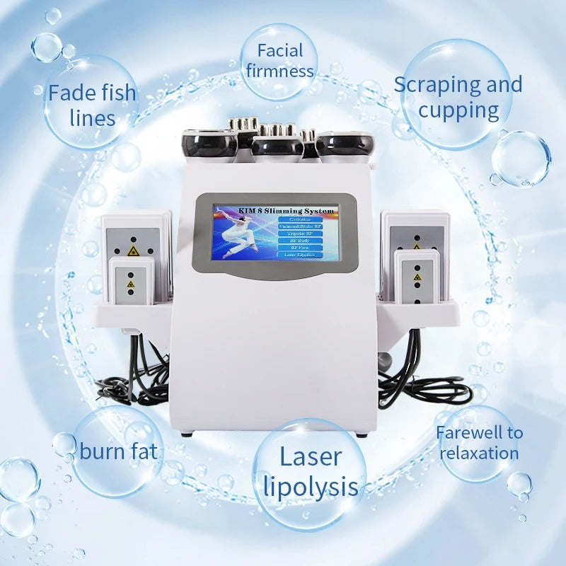40K Ultrasonic Cavitation RF Slimming Weight Loss Beauty Machine