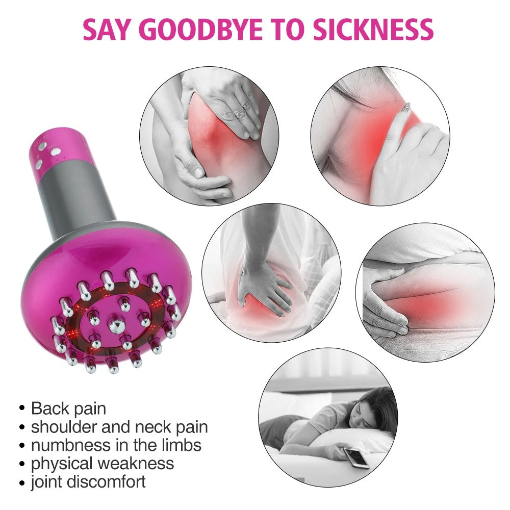 Electric Lymphatic Drainage Machine – Microcurrent Body Massager & Guasha Tool