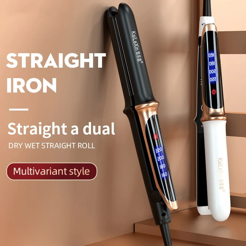 2-in-1 Professional Hair Straightener & Flat Iron
