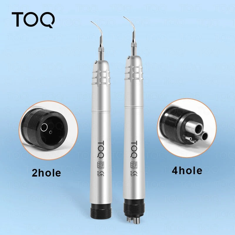 Ultrasonic Dental Air Scaler with 3 Tips – Tooth Calculus Remover & Whitening Cleaning Tool for Dentist or Lab Use