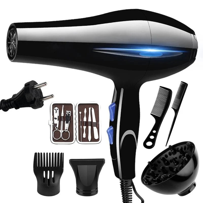 2200W Professional Ionic Hair Dryer with Hot Cold Settings