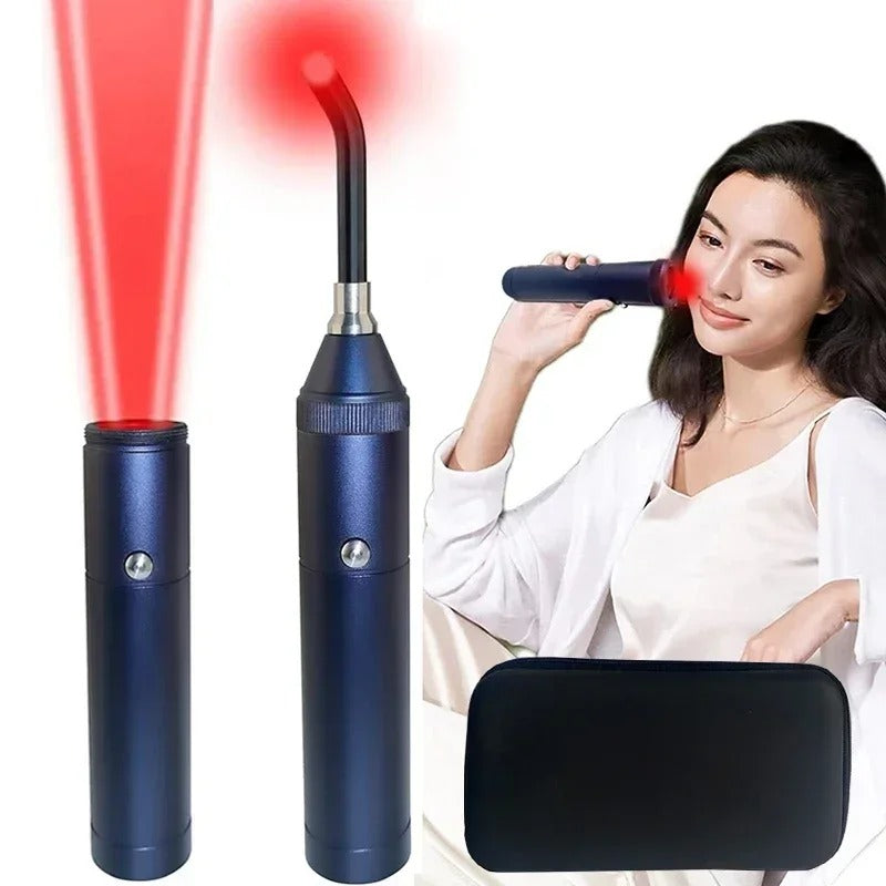 Red Light Infrared Therapy Wand Cold Sore Pain Relief