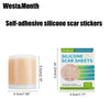 Silicone Scar Sheets Roll – Reusable Self-Adhesive Scar Cover Tape 4cm x 150cm
