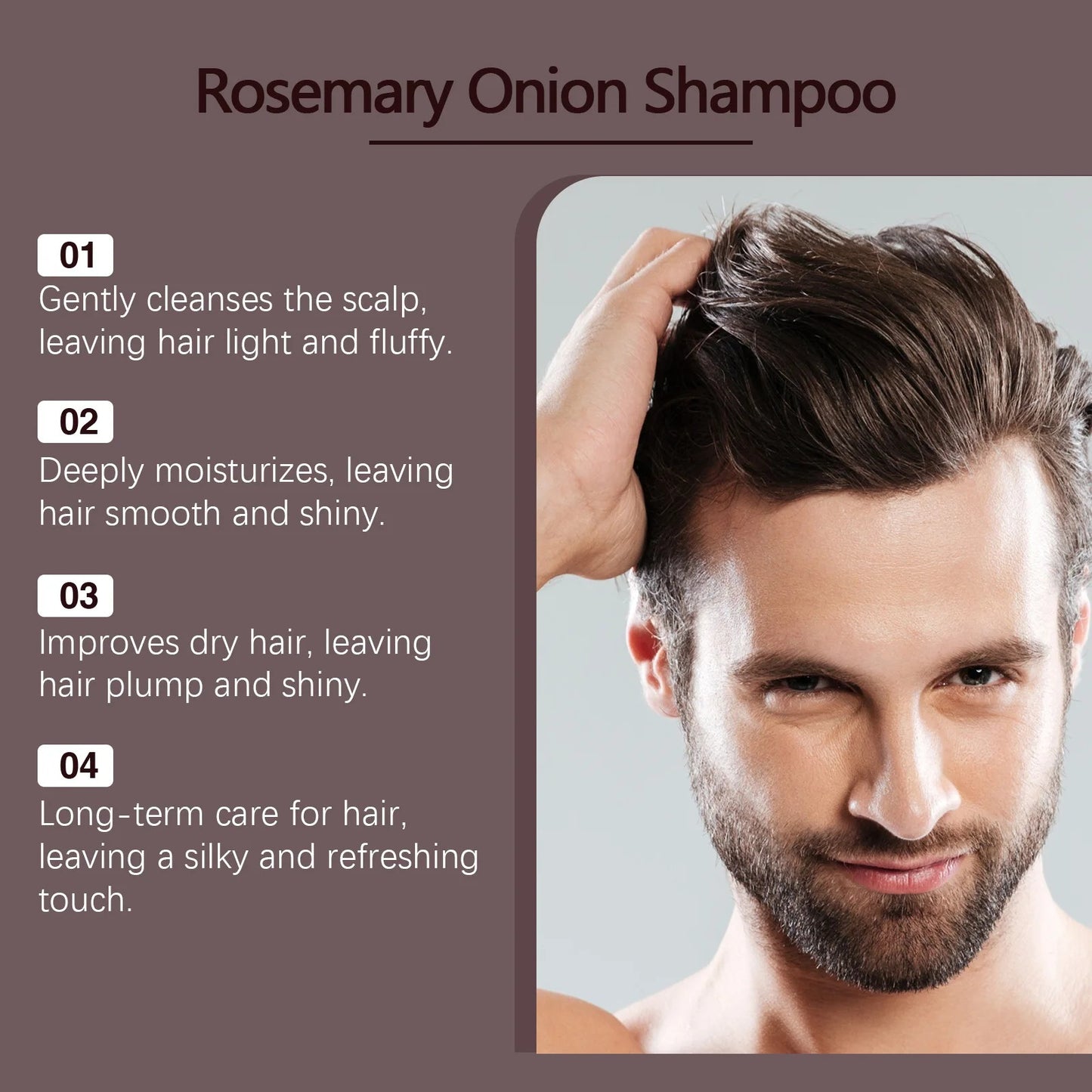 3-in-1 Red Onion & Black Seed Oil Shampoo