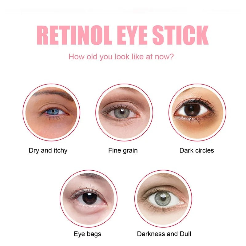 Instant Eye Bag Removal Stick – Collagen Anti-Wrinkle & Dark Circle Treatment for Puffy Eyes
