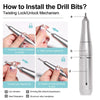 Professional 45000RPM Electric Nail Drill – Rechargeable Manicure Tool