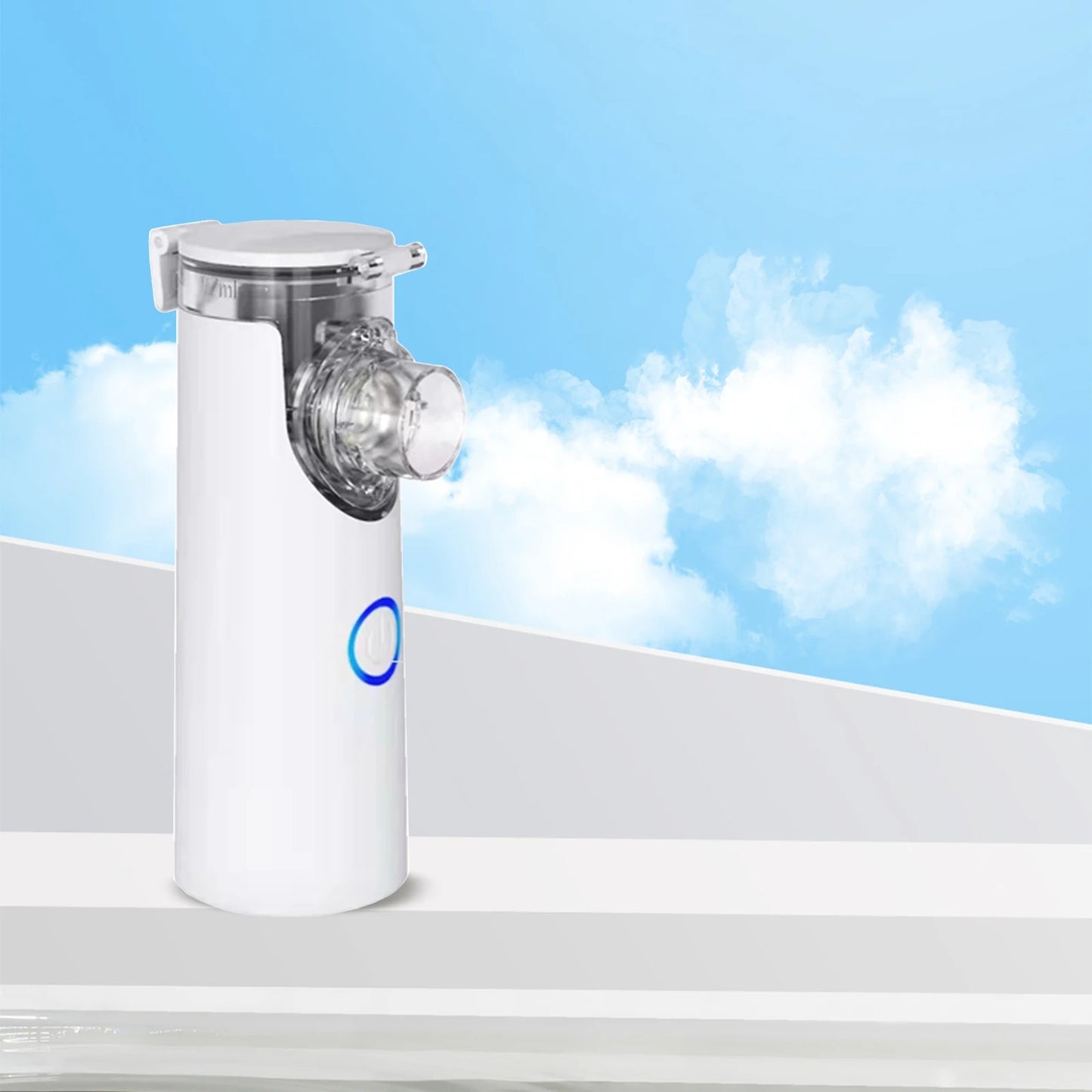 2 in 1 Nano Facial Steamer Humidifier with Water Tank