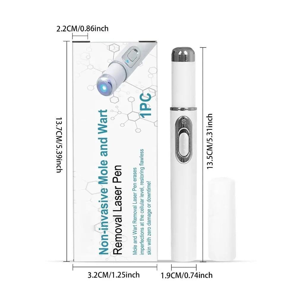 Laser Skin Spot Removal Pen with Blue Light Therapy
