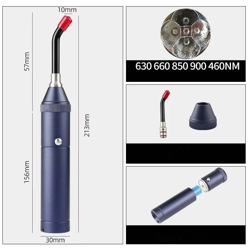 Red Light Infrared Therapy Wand Cold Sore Pain Relief