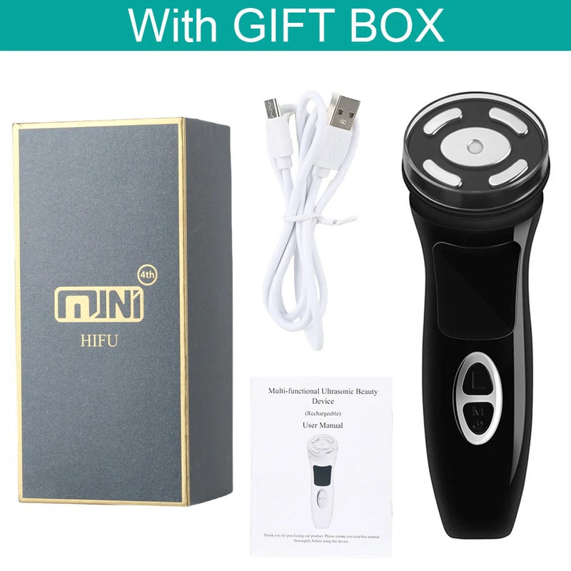 Wireless Hifu 4.0 Ultrasonic Facial Machine Skin Lifting Device