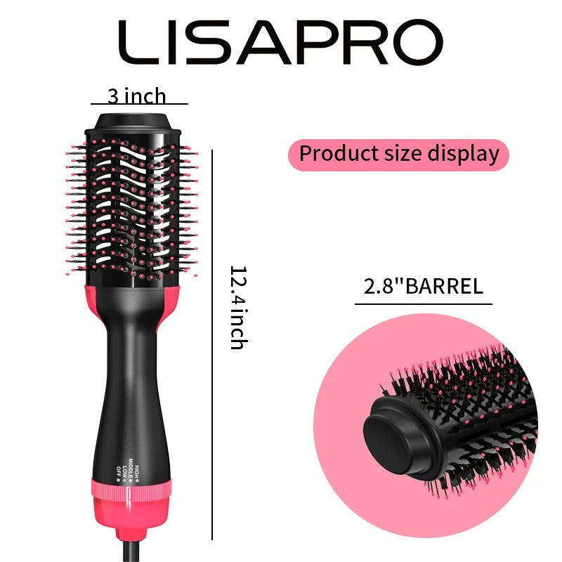 3-in-1 Hot Air Brush Hair Dryer and Volumizer