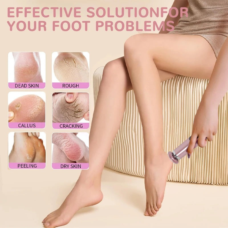 2-in-1 Electric Foot & Hand Care Tool – Callus Remover & Nail Polisher