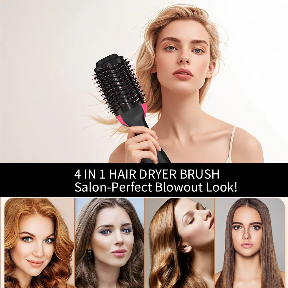 3-in-1 Hot Air Brush Hair Dryer and Volumizer