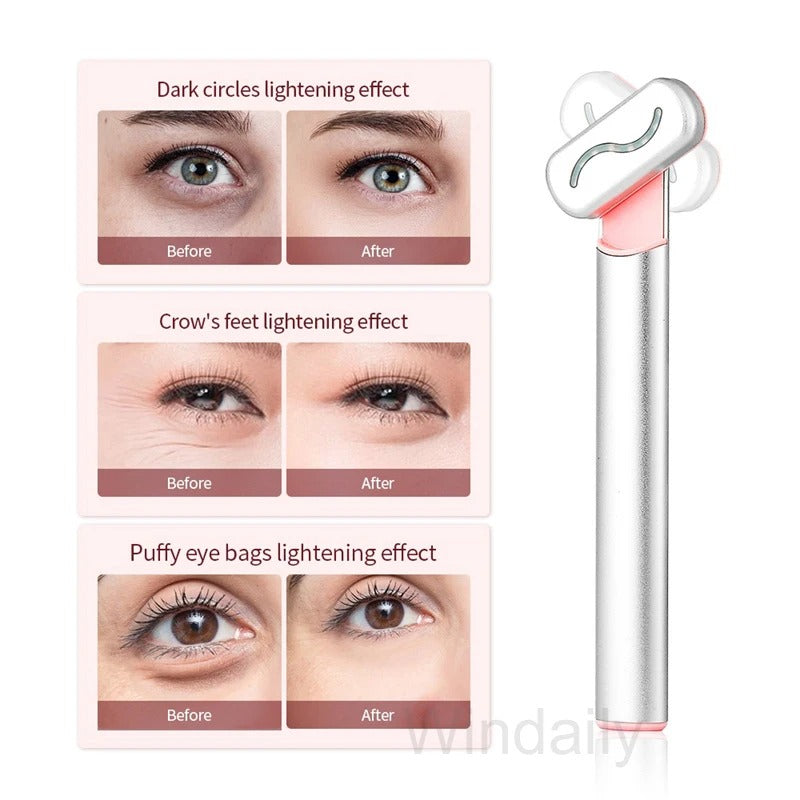 4-in-1 EMS Red Light Facial Wand Anti-Aging Device