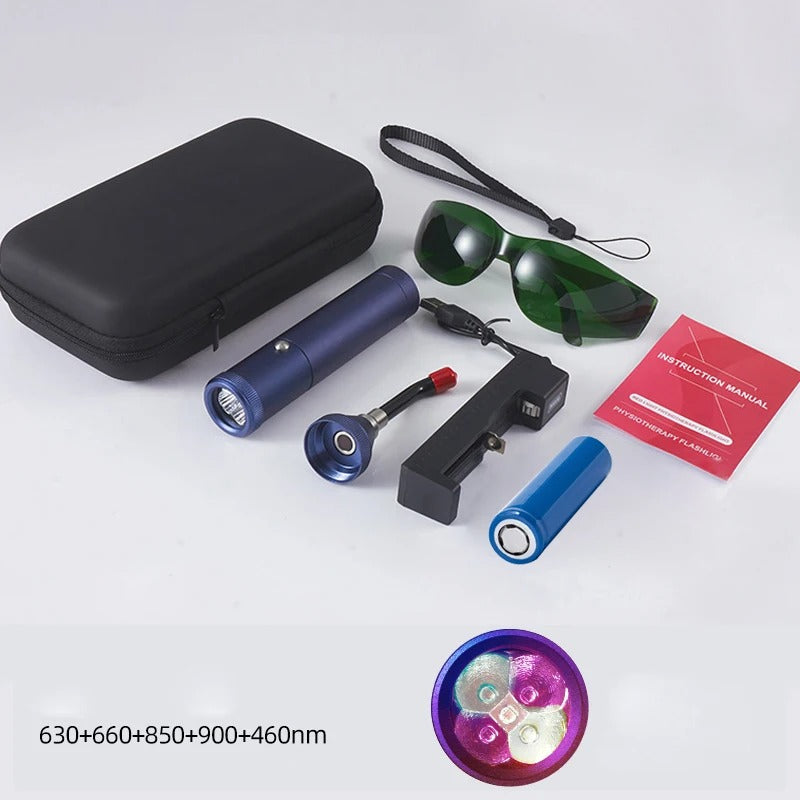 Red Light Infrared Therapy Wand Cold Sore Pain Relief