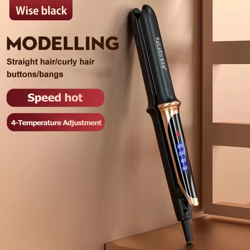 2-in-1 Professional Hair Straightener & Flat Iron