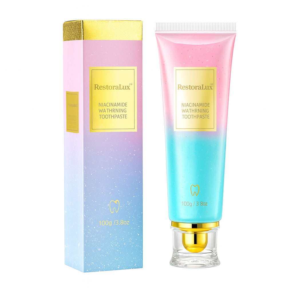 Niacinamide Whitening Toothpaste for Stain Removal and Fresh Breath