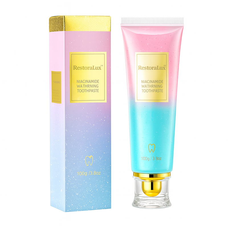 Niacinamide Whitening Toothpaste for Stain Removal and Fresh Breath