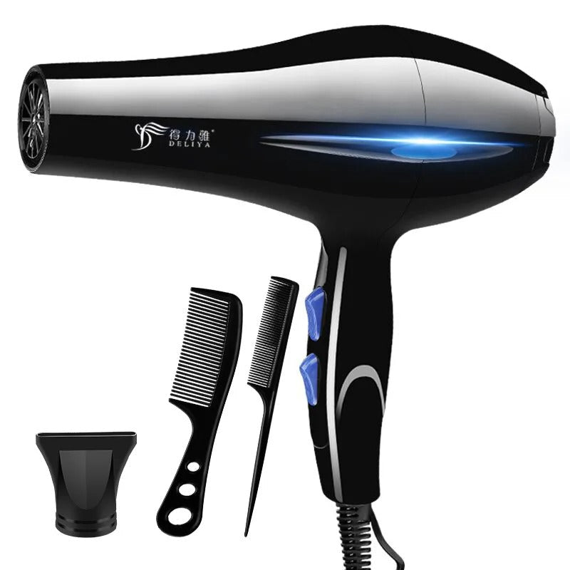 2200W Professional Ionic Hair Dryer with Hot Cold Settings - RESTORALUX