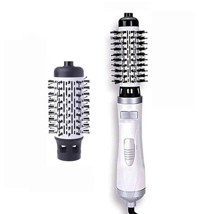 3 - in - 1 Negative Ionic Hot Air Brush Hair Dryer - RESTORALUX