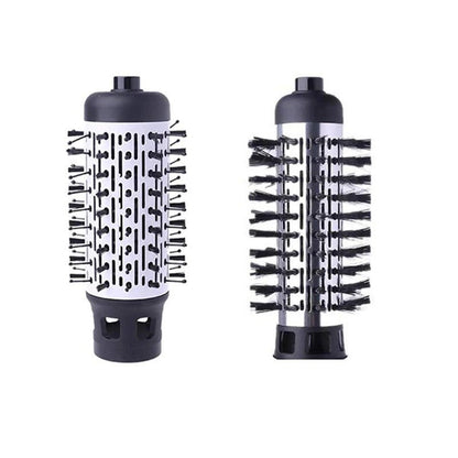 3 - in - 1 Negative Ionic Hot Air Brush Hair Dryer - RESTORALUX