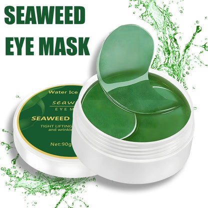 60pcs Seaweed & Hyaluronic Acid Eye Masks – Dark Circle & Puffiness Care - RESTORALUX