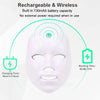 7 Colors Wireless LED Face Mask Anti Aging Skin Therapy - RESTORALUX