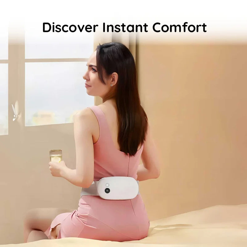 ThermaRelief Heating Pad for Menstrual Discomfort with Massage