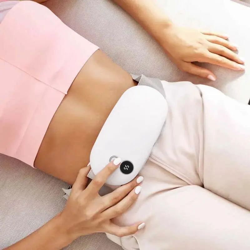 ThermaRelief Heating Pad for Menstrual Discomfort with Massage