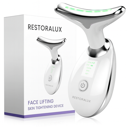 Neck & Face Lifting Device – LED Light Skin Tightening Tool