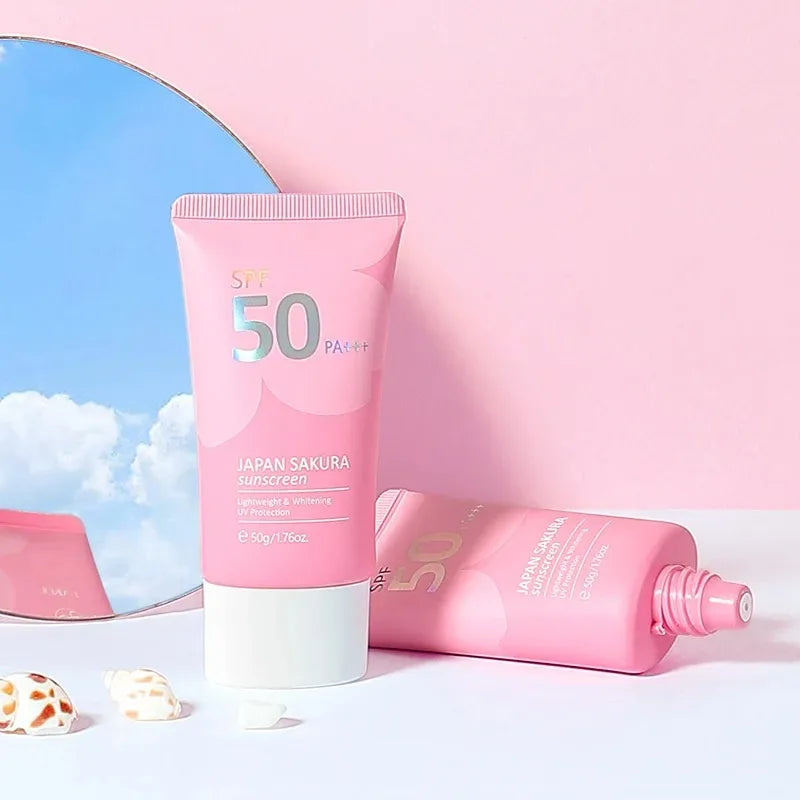 SPF50 Facial Sunscreen Gel – Whitening Moisturising Isolation Lotion for Face & Body