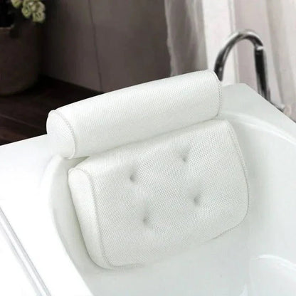 AquaRelax Serenilux Ergonomic Bath Cushion for Neck and Head Support - RESTORALUX