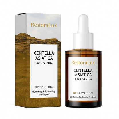 Centella Asiatica Face Serum – Hydrating, Brightening & Skin Repair [30mL] - RESTORALUX