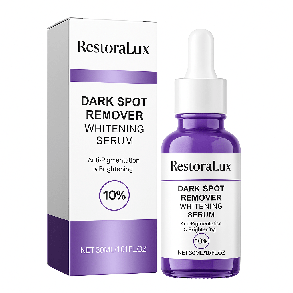 Dark Spot Remover Whitening Serum – Anti - Pigmentation & Brightening - RESTORALUX