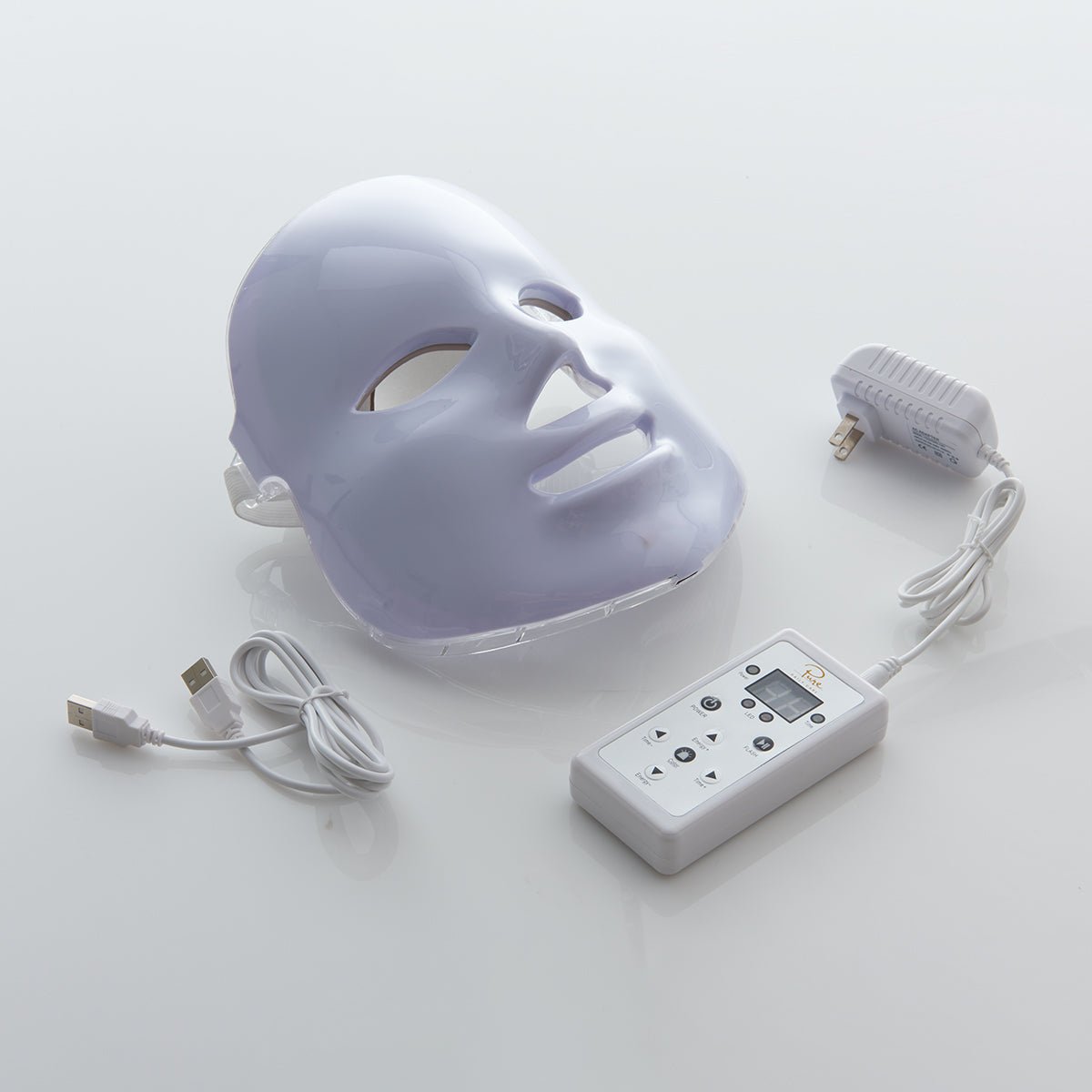 DermaLume LED Light Therapy Mask – 7 - Color Skin Rejuvenation Device - RESTORALUX