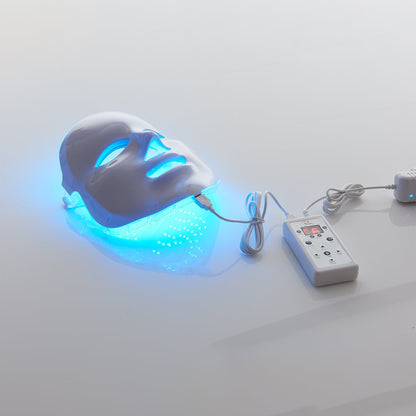 DermaLume LED Light Therapy Mask – 7 - Color Skin Rejuvenation Device - RESTORALUX
