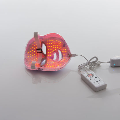 DermaLume LED Light Therapy Mask – 7 - Color Skin Rejuvenation Device - RESTORALUX