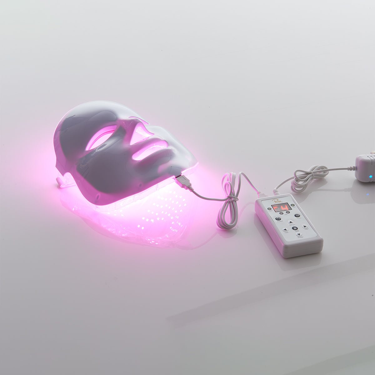 DermaLume LED Light Therapy Mask – 7 - Color Skin Rejuvenation Device - RESTORALUX
