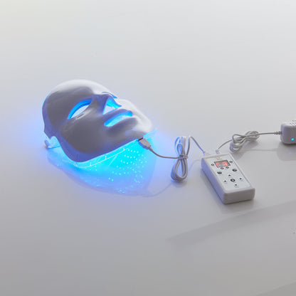 DermaLume LED Light Therapy Mask – 7 - Color Skin Rejuvenation Device - RESTORALUX