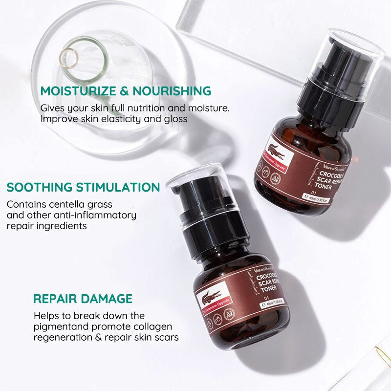 DermaRenew Scar Repair Skin Toner for Smooth Clear Skin - RESTORALUX