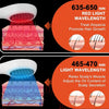 Electric Laser Hair Growth Comb Red Light Therapy Brush - RESTORALUX
