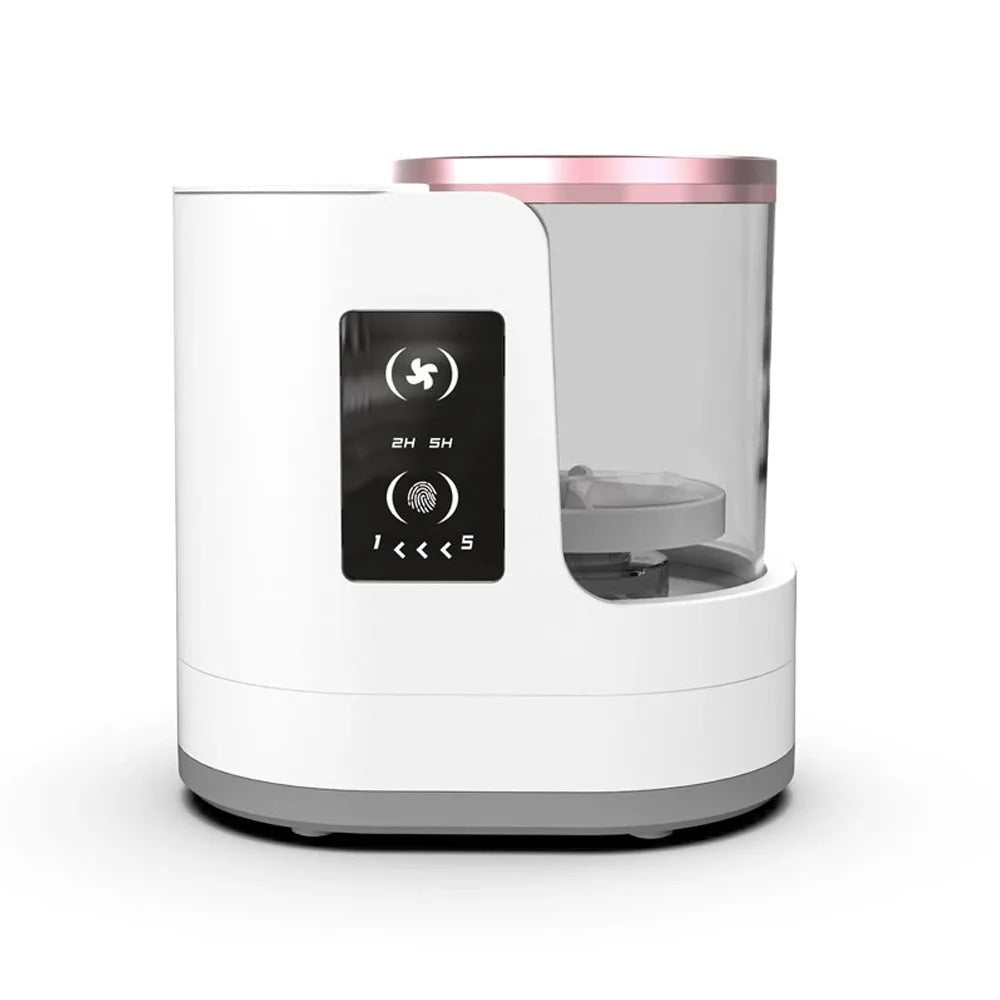 Electric Makeup Brush Cleaner Machine with Automatic Drying Timer - RESTORALUX