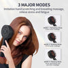 Electric Red Light Scalp Massage Comb Hair Growth Brush - RESTORALUX